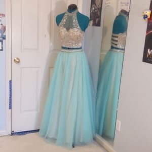 Greek style prom dress
